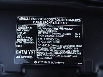 Mercedes S 350 2006, Picture 13